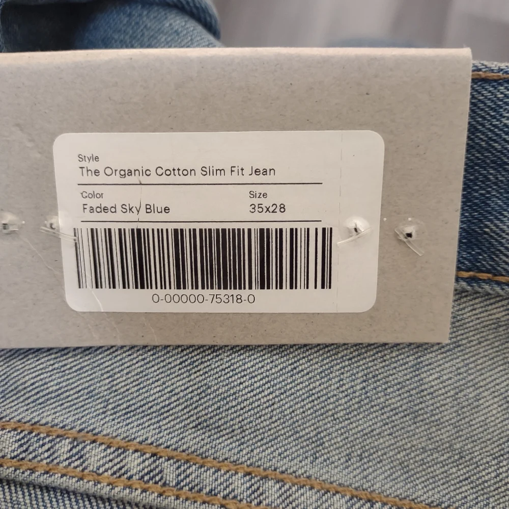 Everlane The Organic Cotton Slim Fit Jean